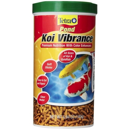 Tetra Pond Koi Vibrance Fish Food - Color Enhancing