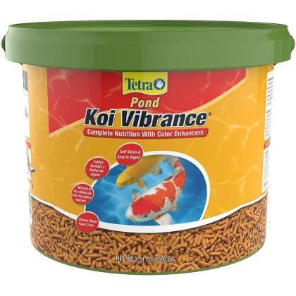 Tetra Pond Koi Vibrance Fish Food - Color Enhancing