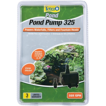 Tetra Pond Water Garden Pond Pump for Waterfalls, Filters, and Fountain Heads