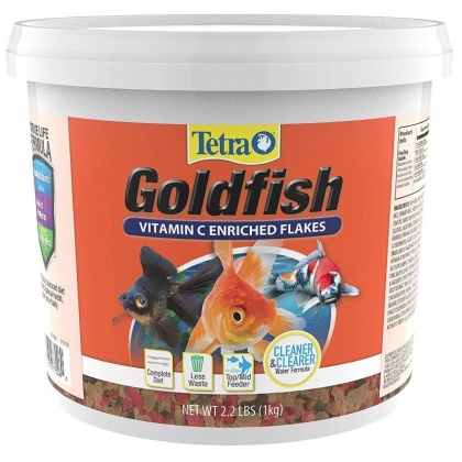 Tetra Goldfish Vitamin C Enriched Flakes