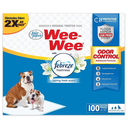 Four Paws Wee-Wee Pads - Febreze Freshness