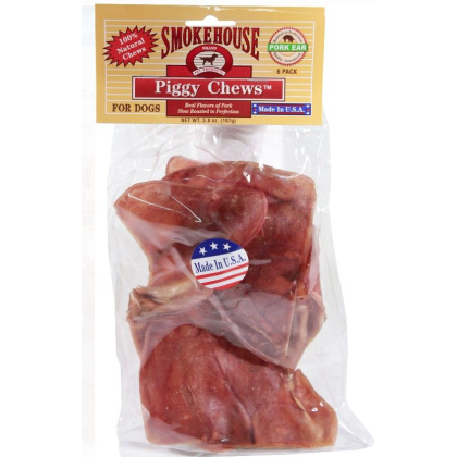 Smokehouse Piggy Chews All Natural Dog Treat